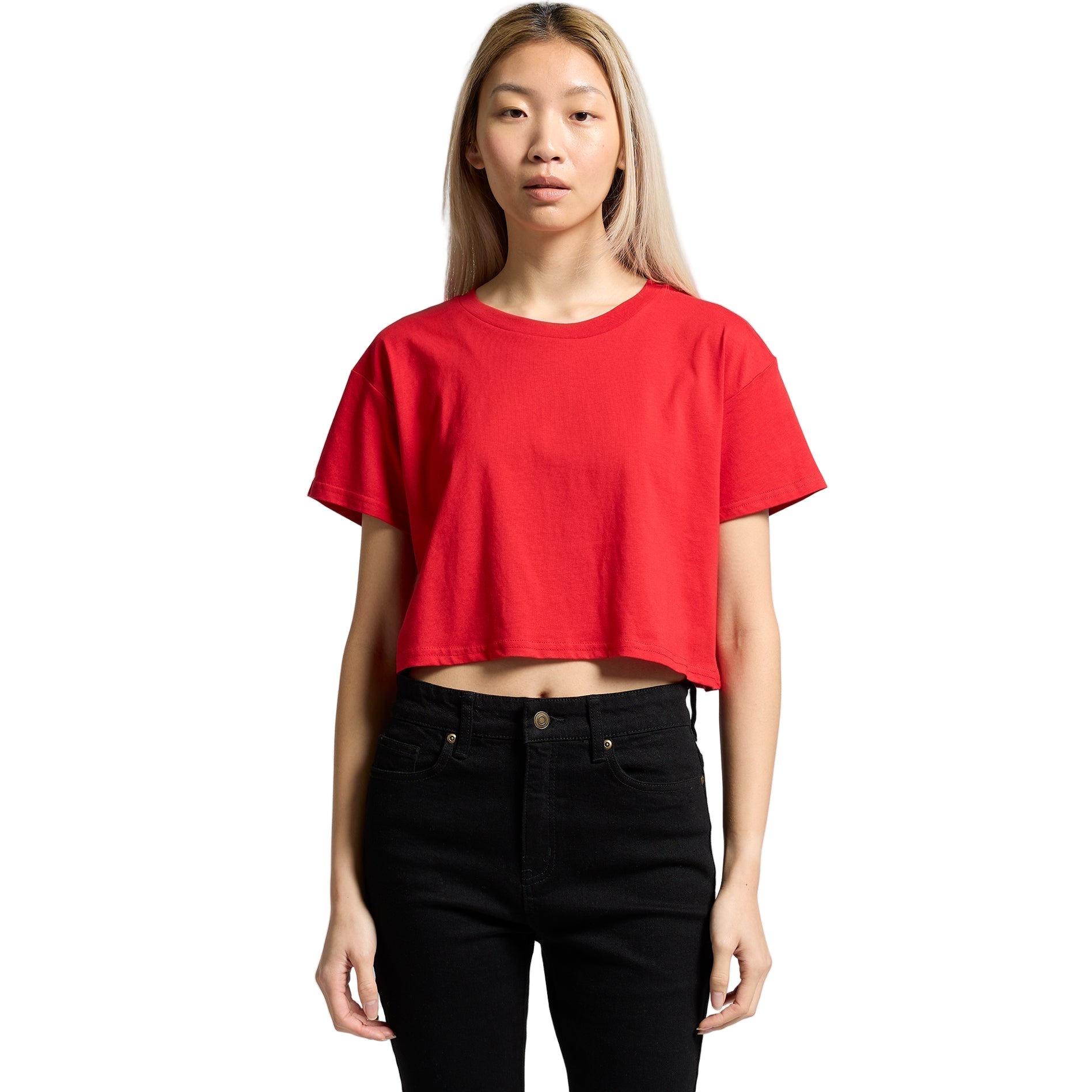 AS Colour - Women's Crop Tee 4062 - Single Sided Print