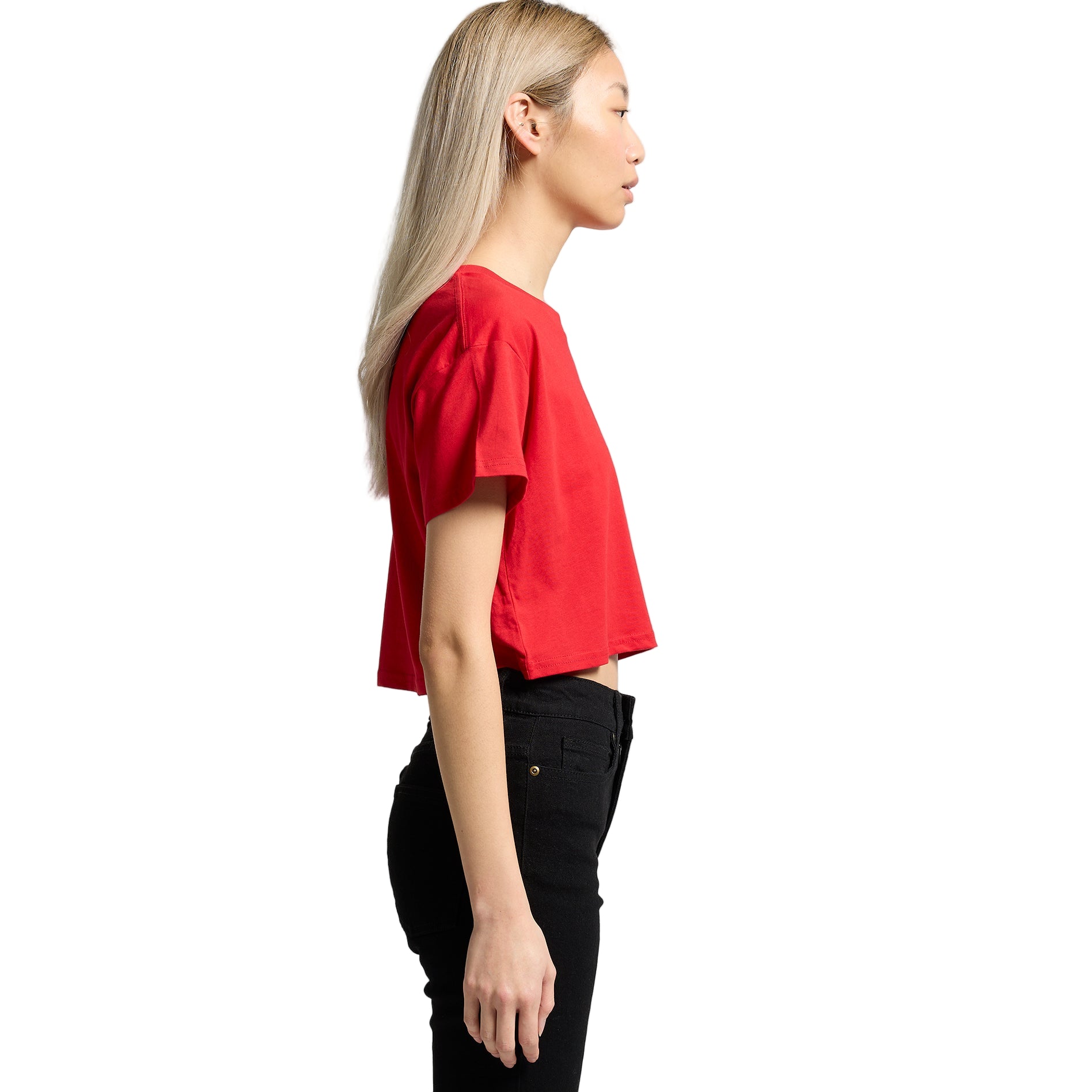 AS Colour - Women's Crop Tee 4062 - Single Sided Print